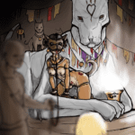 The first encounter