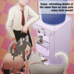 Concealed: Water dispenser and pet station combo